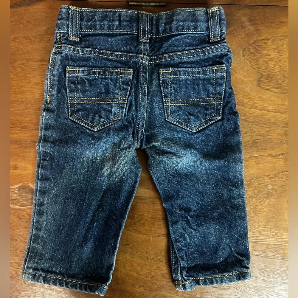 OshKosh B'gosh Dark Blue Kids Jeans, Size 6M